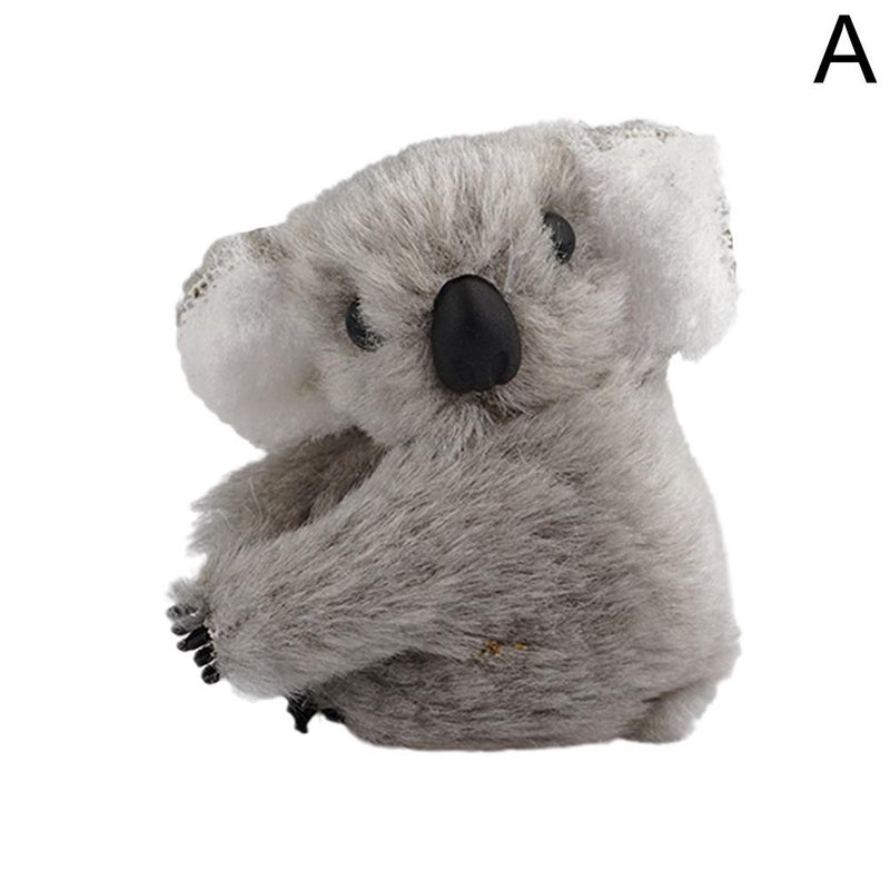 Cute Koala Hair Clip, Plush Koala Side Clip, Autumn/Winter 3D Bangs Hair Clip, Top Clip Hair Accessory
